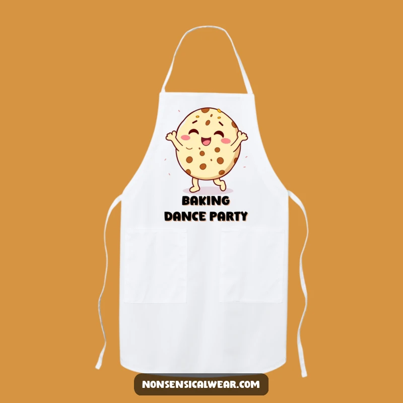 Funny Cookie Dance Apron - Baker's Sweet Celebration Gift