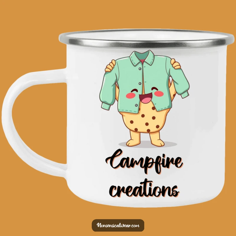 Funny Cookie Crafter Camping Mug: Adventures Fueled by Sweetness!