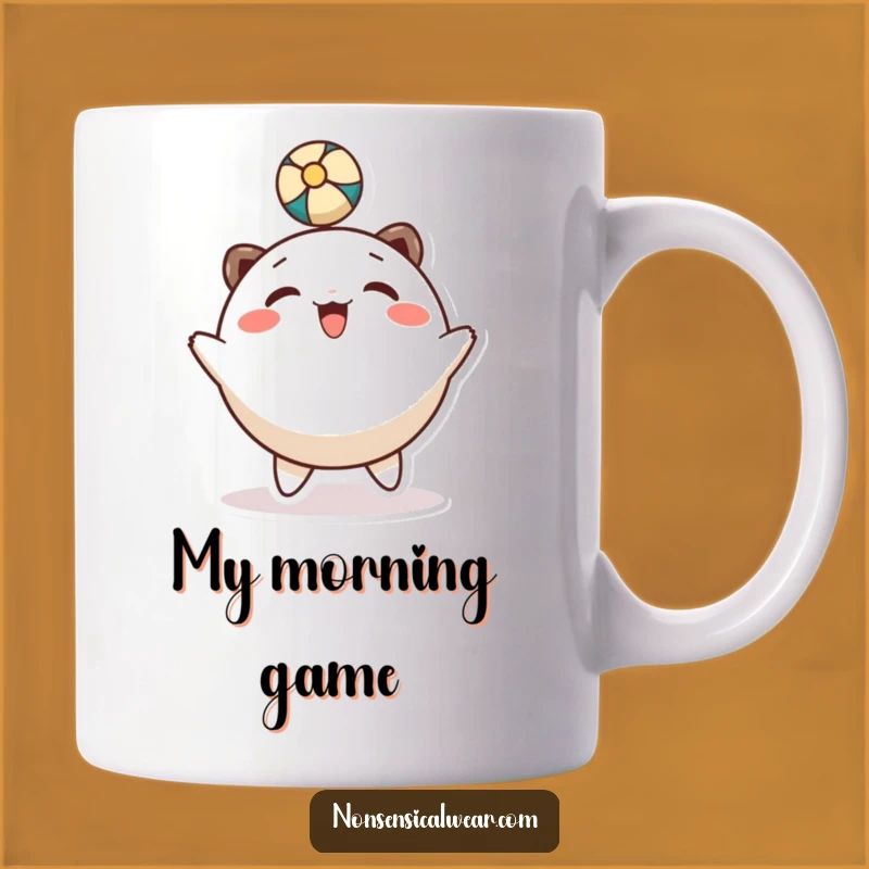 Funny Head Bounce Mug: Happy Character's Playtime Fun, Perfect Gift!