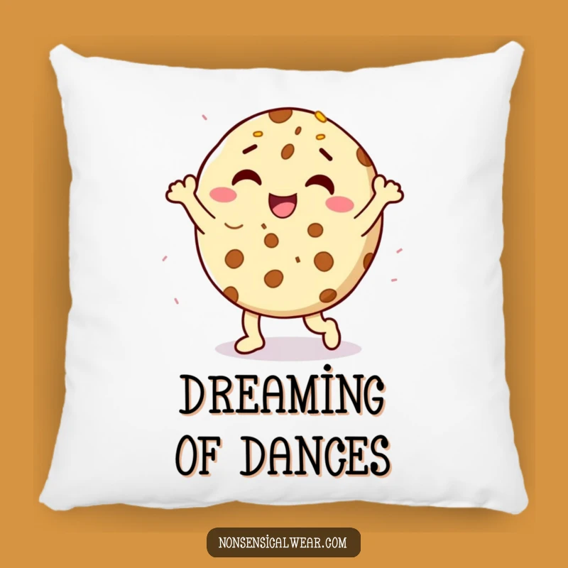 Soft Cookie Dance Funny Pillow - Cozy Sprinkle Decor Gift