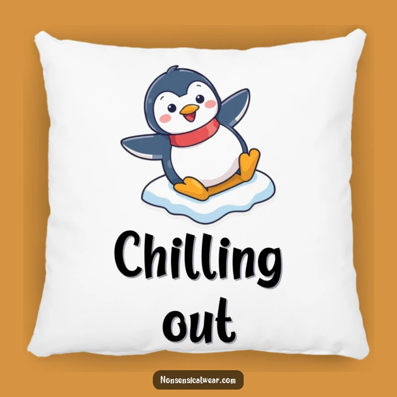 Funny Penguin Pillow: Cozy Comfort with a Hilarious Arctic Twist