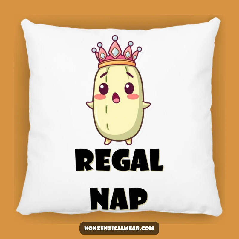 Funny Surprised Pickle King Pillow: Cozy Comfort Fit for a King