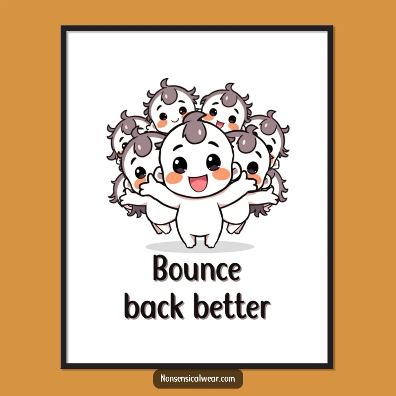 Funny Happy Character Digital Art: Hilarious Multiplier for Your Walls