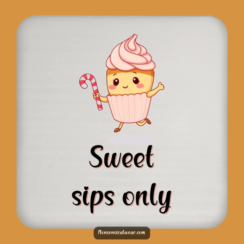 Funny Kawaii Cupcake Rope Jumping Coaster - Protect Surfaces Sweetly Gift