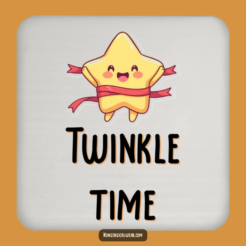 Funny Jumping Star Drink Coaster: Add Shine and Humor to Your Table