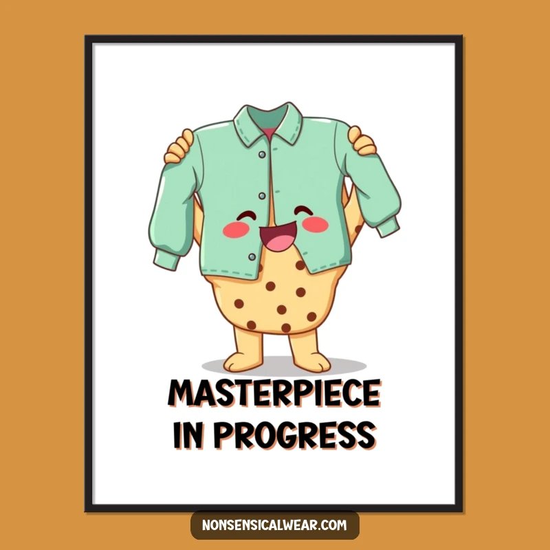 Funny Cookie Crafter Poster: Celebrate Your Handmade Art with Joy!