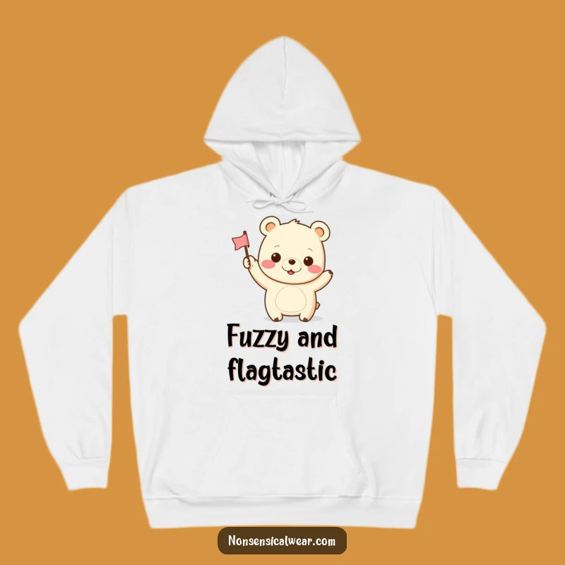 Funny Kawaii Bear Hoodie: Cozy Up with Cheerful Hugs and Happy Grins