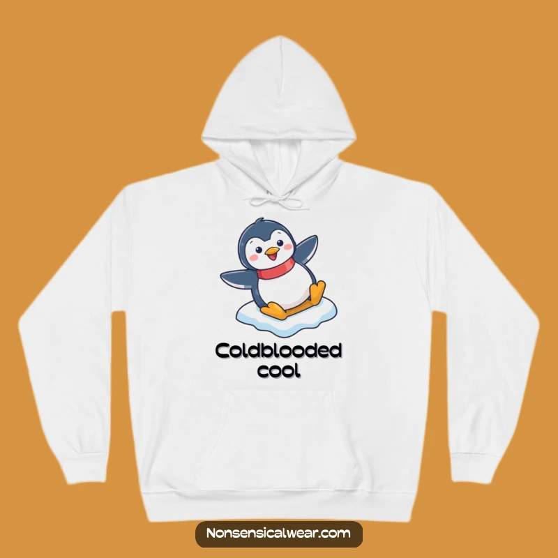 Funny Penguin Hoodie: Cozy and Comical Arctic Adventure Wear