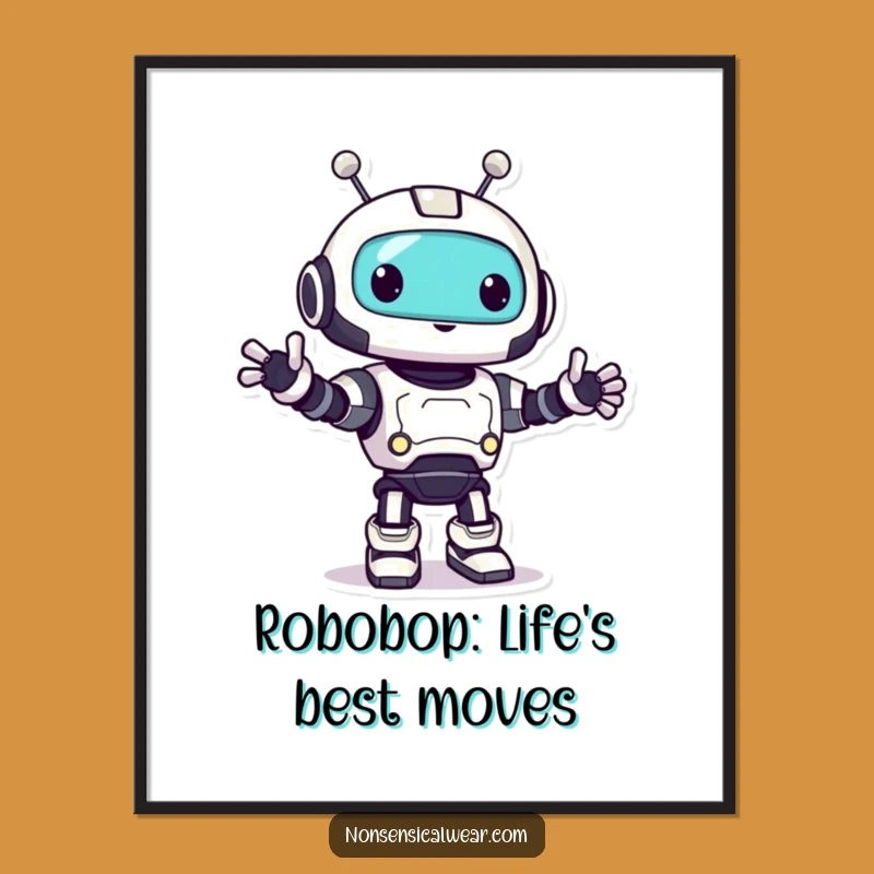 Free Printable Robot Bop Wall Art: Hilarious Downloadable Decor for Any Room