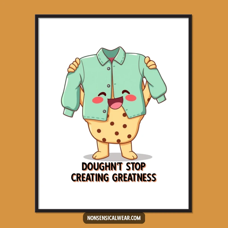 Funny Free Printable Wall Art: Cookie Tailor Success Downloadable Home Decor