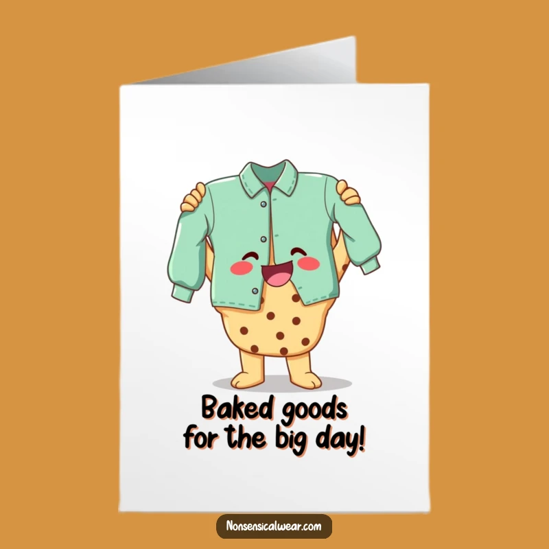 Free Printable Birthday Card: Funny Cookie Garment Maker Downloadable Gift