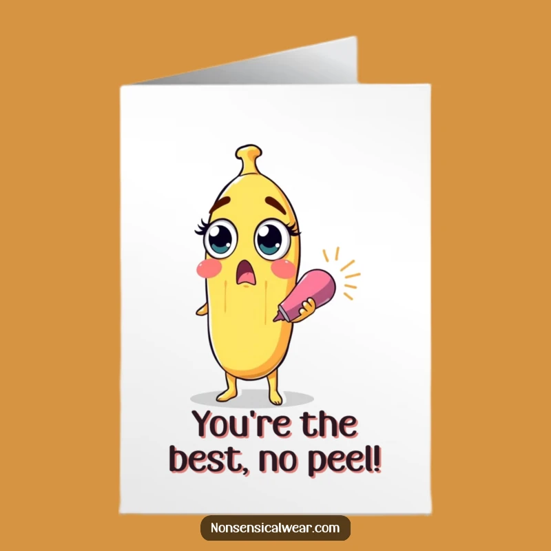 Free Printable Banana Congrats Card: Popper Surprise for a Fruity Achievement