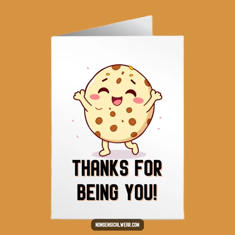 Free Printable Cookie Thank You Card: Happy Dance Sprinkles for Sweet Appreciation