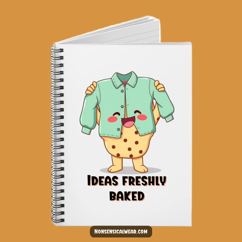 Funny Cookie Crafter Notebook: Jot Down Your Brilliant Ideas!