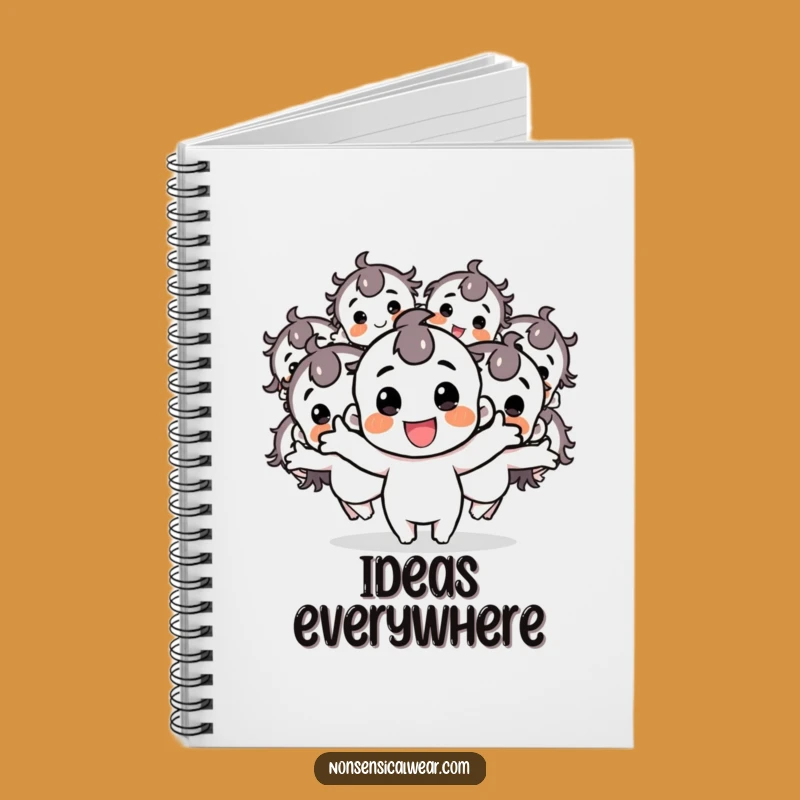 Funny Happy Character Notebook: Jot Down Ideas with This Hilarious Multiplier Journal