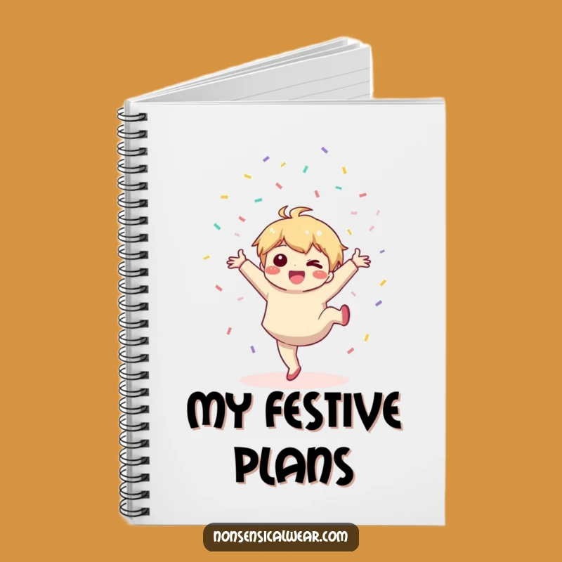 Funny Kawaii Journal: Capture Party Ideas with Joyful Character!