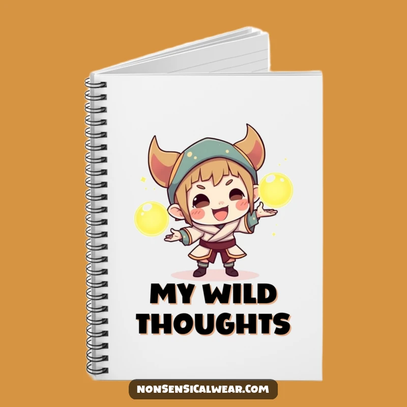 Funny Mischievous Character Notebook: Jot Down Secrets with This Hilarious Orb Juggling Journal