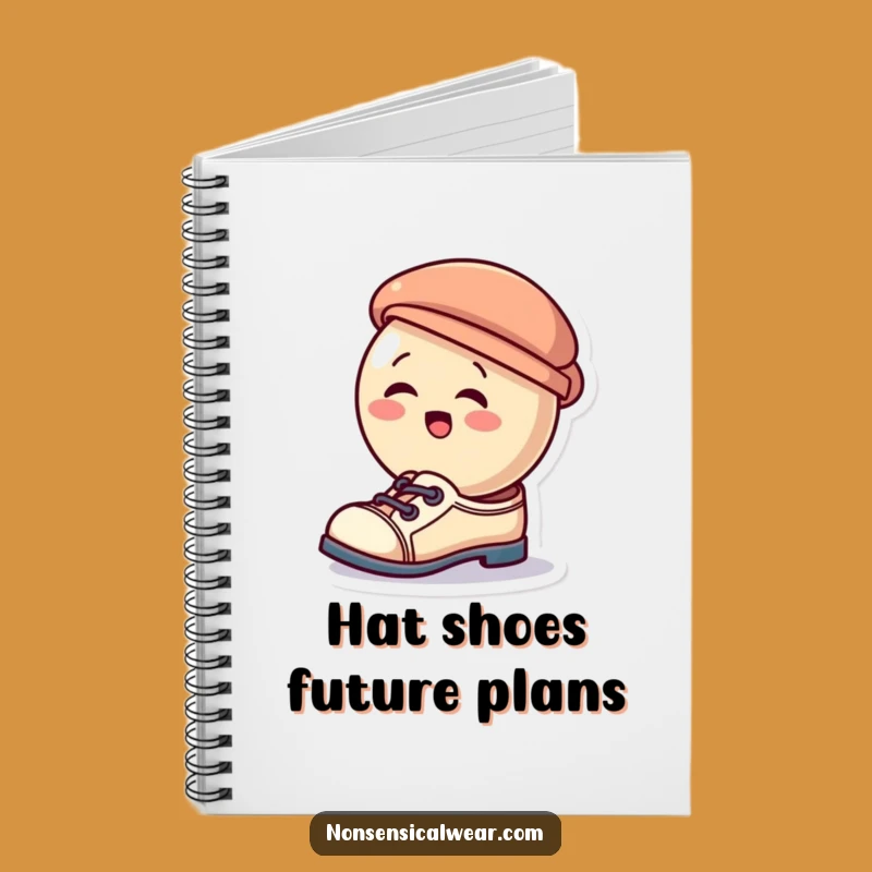 Funny Giggling Button Notebook - Jot Down Ideas with Laughter