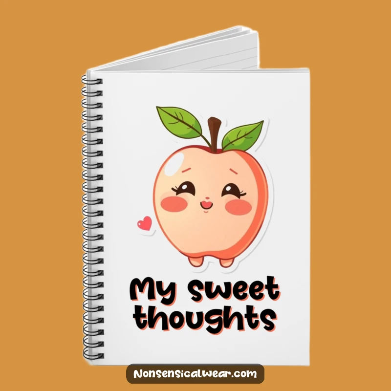 Funny Apple Kiss Notebook: Sweet Journaling, Ideal Funny Gift for Romantics