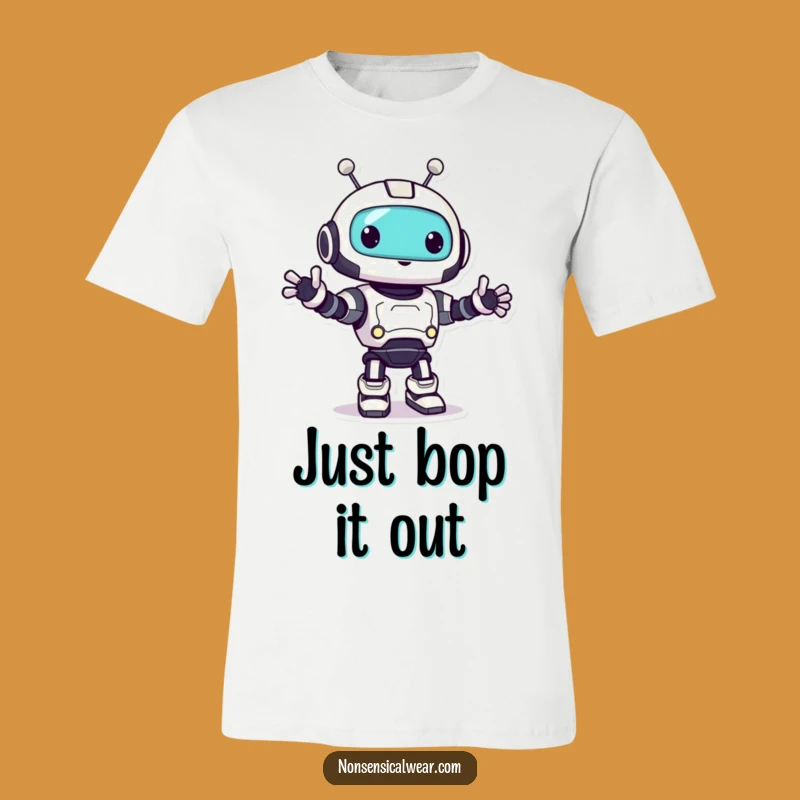 Funny Robot Bop T-Shirt A Joyful Wearable Gift