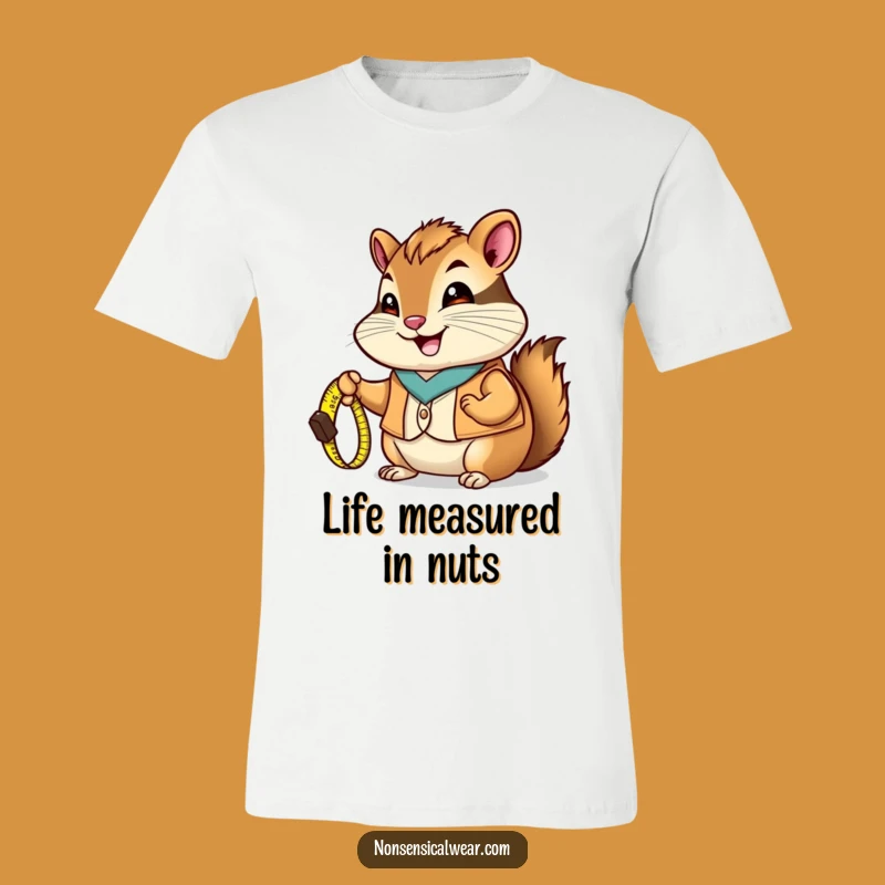 Funny Chipmunk Vest T-Shirt: Handy Helper Design, Perfect Funny Gift