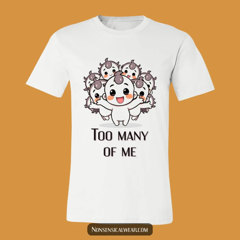 Funny Happy Character T-Shirt: Bounce into Fun with This Hilarious Multiplier Tee