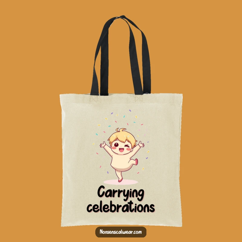 Funny Kawaii Party Tote: Carry Your Celebration Everywhere!