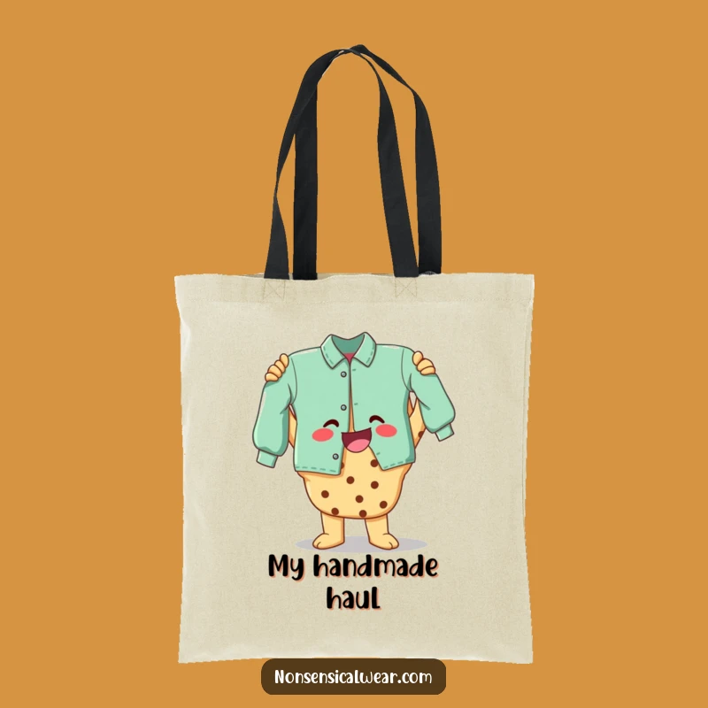 Funny Cookie Crafter Tote Bag: Carry Your Projects with Sweet Style